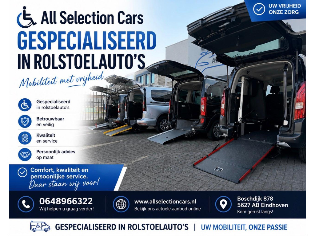 Ford Tourneo Connect Rolstoelauto 3+1 of 5+0 - Bodemverlaging - Rolstoelvervoer 47788465-1.jpg | All Selection Cars