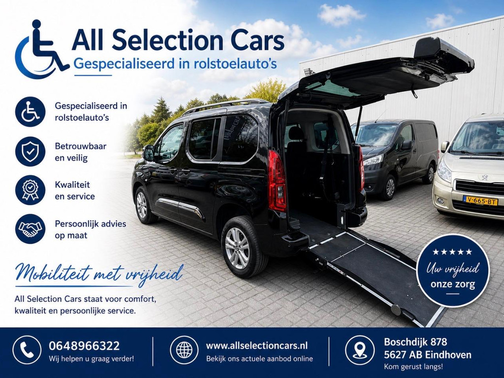 Fiat Doblò 1.4 T-Jet 120pk Rolstoelauto 3+1 - XXL Freedom Bodemverlaging (160 Cm Binnen hoogte) - Rolstoelvervoer 54019785-1.jpg | All Selection Cars